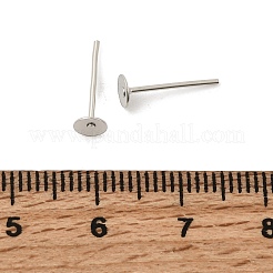 Rack Plating Iron Ear Studs Findings&nbsp;LS-IFIN-M029-06P-NR