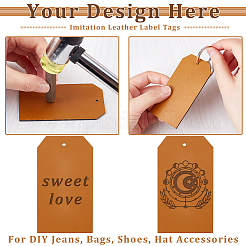 Imitation Leather Tags&nbsp;AJEW-WH0330-02A
