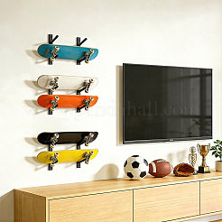 6-tier Carbon Iron Alloy Skateboard Storage Rack&nbsp;AJEW-WH0816-603C