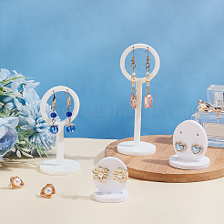 2 Sets 2 Styles Acrylic Earring Display Stand Sets&nbsp;EDIS-GA0001-05B