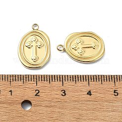 304 Stainless Steel Pendants&nbsp;STAS-L022-042G