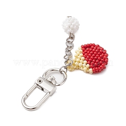 Glass Sead Beads Loom Pendant Decorations&nbsp;HJEW-MZ00147