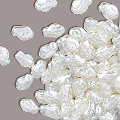100Pcs ABS Plastic Imitation Pearl Beads&nbsp;OACR-LT0001-05
