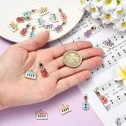 20Pcs 2 Styles Eco-Friendly Zinc Alloy Pendants&nbsp;ENAM-YW0008-29