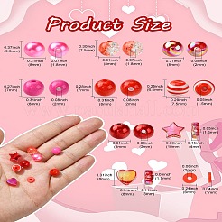 Valentine's Day DIY Beads Jewelry Making Finding Kit&nbsp;DIY-CJ0002-29