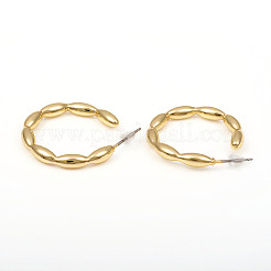 Brass Stud Earrings&nbsp;EJEW-G282-02G
