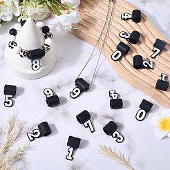 20Pcs 10 Styles Silicone Pendants&nbsp;SIL-SC0002-94