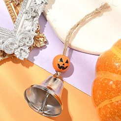 Halloween Iron Bell Hanging Ornaments&nbsp;HJEW-JM02463