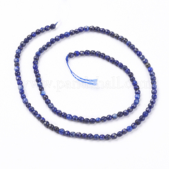 Natural Lapis Lazuli Beads Strands&nbsp;X-G-K020-3mm-23