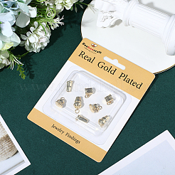 8Pcs 4 Styles Brass Enamel Charms&nbsp;KK-BBC0023-94