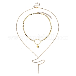 (Jewelry Parties Factory Sale)Pendant Necklaces Sets&nbsp;NJEW-JN02931