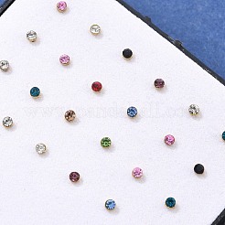 316L Surgical Stainless Steel Nose Studs Nose Piercing Jewelry&nbsp;AJEW-P063-02-2mm