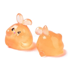 Luminous Resin Rabbit Ornament&nbsp;CRES-M020-03F