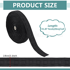 Polyester Folding Curtain Tape&nbsp;DIY-WH0504-721