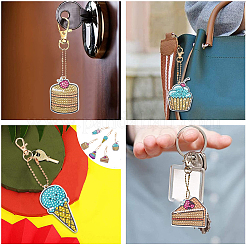 DIY Diamond Painting Keychain Kits&nbsp;DIY-SC0016-59
