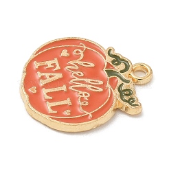 Thanksgiving Day Alloy Pendants&nbsp;X-ENAM-R007-01G-11