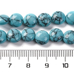 Synthetic Turquoise Beads Strands&nbsp;G-T047-A20-01