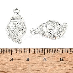 Alloy Rhinestone Pendants&nbsp;FIND-C087-01F-P