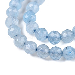 Natural White Jade Bead Strands&nbsp;X-G-R344-4mm-05