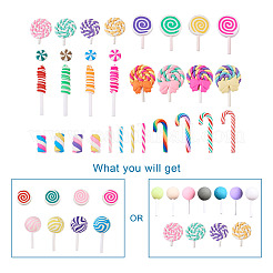 Handmade Polymer Clay Cabochons&nbsp;CLAY-TA0001-06