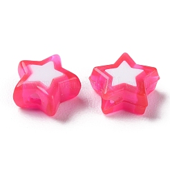 Star Acrylic Beads&nbsp;TACR-C001-02G