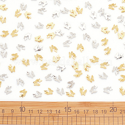 120Pcs 2 Colors Alloy Cabochons&nbsp;MRMJ-OC0002-31
