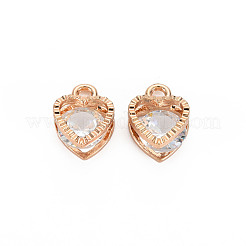 Heart Alloy Charms&nbsp;ZIRC-R007-043A-03KC