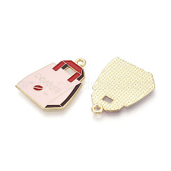 Alloy Enamel Pendants&nbsp;PALLOY-T093-18G