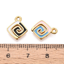 304 Stainless Steel Enamel Charms&nbsp;STAS-N124-36G