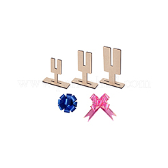 3 Sizes Wooden Bow Maker Sets&nbsp;AJEW-WH0270-346