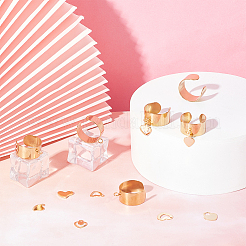 DIY Charms Cuff Ring Making Kit&nbsp;STAS-UN0051-38