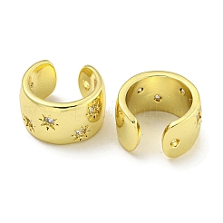 Brass Cuff Earrings&nbsp;EJEW-C104-082G