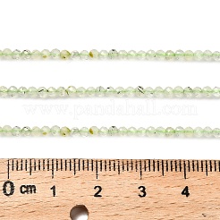 Natural Prehnite Beads Strands&nbsp;G-RM2025-34-2.5mm