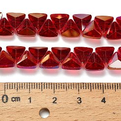Electroplate Glass Beads Strands&nbsp;EGLA-P066-02A-AB03
