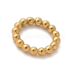 304 Stainless Steel Twisted Linking Rings&nbsp;STAS-F349-06G-03