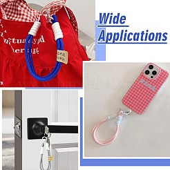 6 Pcs 6 Colors Double Button Mobile Phone Lanyards&nbsp;ST-CJ0023-05