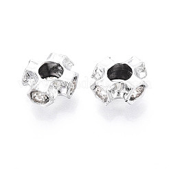 Alloy Rhinestone European Beads&nbsp;FIND-N009-04P