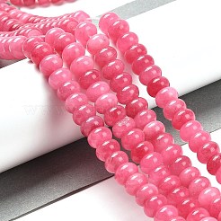 Dyed Natural White Jade Beads Strands&nbsp;X-G-G107-A03-01
