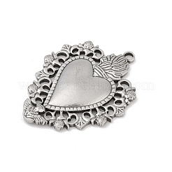 304 Stainless Steel Pendants&nbsp;STAS-D366-05C-P