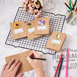 32Pcs 4 Colors Paper Cards&nbsp;DIY-KS0001-15