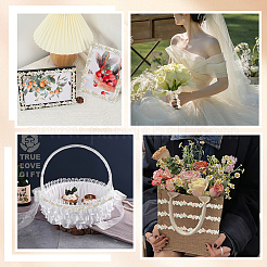 5 Yards Polyester Lace Trim Ribbon for Curtain Sofa Decoration&nbsp;OCOR-CY0001-33B