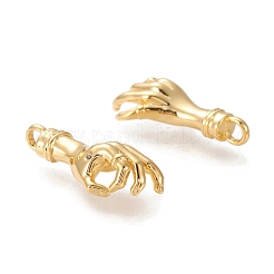 Brass ASL Pendants&nbsp;ZIRC-L098-031G