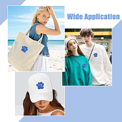 14Pcs Polyester Clohting Patches&nbsp;DIY-FH0011-06
