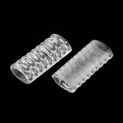 Transparent Acrylic European Beads&nbsp;TACR-G048-13-1