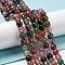 Natural Agate Beads Strands, Dyed & Heated, Round, Faceted, Colorful, 6mm, Hole: 1mm, about 62pcs/strand, 14.37~14.76 inch(36.5~37.5cm)