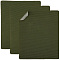 Self Adhesive Cloth Patch, Rectangle, Dark Olive Green, 280x260x0.6mm