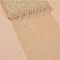 Lace Trim, Polyester Ribbon for Jewelry Making, Tan, 5-7/8 inch(150mm)