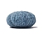 Polyester Yarn, for Weaving, Knitting & Crochet, Steel Blue, 1~2mm, about 218.72 Yards(200m)/Skein