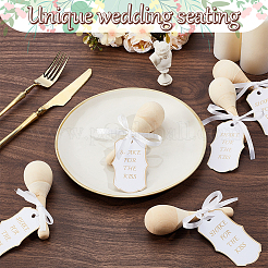 20Pcs Mini Wooden Wedding Maracas Sets&nbsp;AJEW-GA0009-10