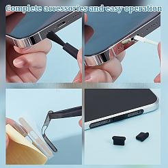 10Pcs Silicone Mobile Anti-Dust Plugs&nbsp;DIY-OC0014-55